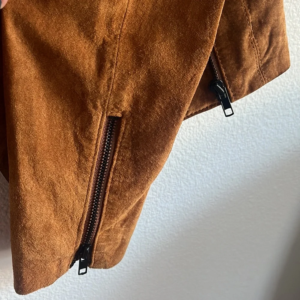 Suede Moto Jacket - Picture 4 of 8